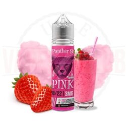 pink panther smoothie e juice Product Features, Nicotine: 3mg Size: 60ml bottle ,PG22/VG78, Flavour Profile: Blackcurrant & Cotton Candy, Smoothie, Made in the UK