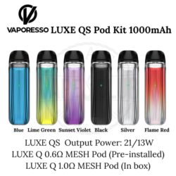 Vaporesso Luxe QS pods Battery Capacity 1000mAh.jpg